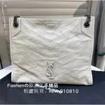 YSL聖羅蘭SHOPPING BAG 購物袋 斜挎包 白色手提包 577999 女生包包