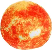 WOONEKY Stuffed Planet Ball Pillow Cuddly Couch Cushion for Home Decor Soft Plush Decorative Throw Pillow Multi Purpose Use for Sofa Hotel Decoration