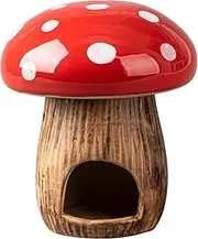 Mushroom Wax Melt Warmer Essential Oil Burner Ceramic Wax Warmer for Wax Melts Red Wax Warmer for Scented Wax Melter Wax Burner Scentsy Wax Warmer