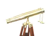 62" Floor Standing Admirals Solid Brass Victorian Marine Binocular, Cyber Monday