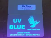 SALE! Zebra UV Blue Ribbon, 1000 prints - P330i . . Made in USA