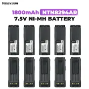 10PC 1800mAh NTN8294 NTN8923 Ni-MH Battery For MOTOROLA XTS3500 XTS3000 XTS500