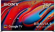 "Sony 75"" BRAVIA 9 4K Mini-LED Google TV 24"