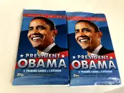 Barack Obama, Two Packs of 2009. Topps Unopened Trading Cards, Brand New