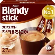AGF Blendy Stick Cafe au Lait Bittersweet for Adults 27 Sticks
