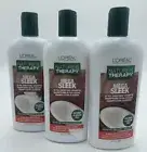 L'Oreal Nature's Therapy Mega Sleek Ultra Smoothing Shampoo 12 oz Lot Of 3