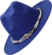 [BESPORTBLE] Fedora Jazz Hat for Men and Women Classic Wide Brim Design Elegant Accessory for Formal Casual Occasions Present for Craftsmanship