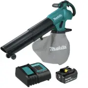 Makita XBU07SM1 18V LXT 6.6 gal. Cordless Blower/Vacuum/Mulcher Kit (4 Ah) New