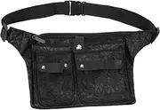 HONMEET Barber Scissors Pouch Lightweight Multi Functional Hairdressing Tool Case with Belt Compact Design for Stylists Salons and Barbers Durable and Easy to Clean