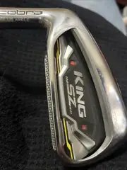 New Left Hand Cobra King Speedzone SZ 7 Iron Demo/ Superlite 55 Reg Flex STD/2up