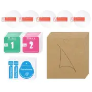 5pcs Watch Glass Screen Protector 34.5mm High AL Tempered Glass Anti-Blue Light