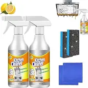 Sciasi Kitchen Foam Cleaner,Sciasi All Purpose Foam Cleaner,Kitchen Cleaner Spray,Aboundinm Kitchen Foam Cleaner,Multi-Purpose Foam Cleaner,All-Purpose Kitchen Pots and Pan Cleaner (2pcs)