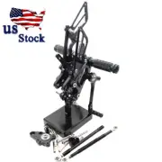 CNC Rearsets Rearset Foot Pegs For Honda 2003 2004 2005 2006 CBR600RR Foot Rests