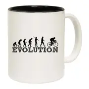Evolution Bicycle Racer Mug Cup