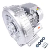 New Industrial 2 HP Regenerative Blower 2" BSP 110-120V 60 Hz 150 CFM 1.75 kW