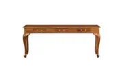 CT Queen Anne Solid Timber 3 Drawer Sofa Table