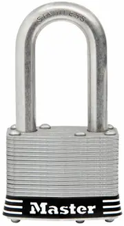MasterLock 1SSDLFAU - Padlock 44mm Stainless Steel Laminated