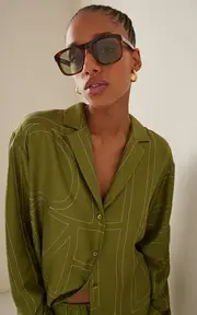 [Toteme] The Navigators Acetate Sunglasses