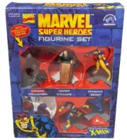 Applause Marvel Super Heroes X-Men Figurine Iceman PVC Figure Set of 6 1997 NIP
