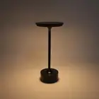 HG (Black)Cordless Table Lamp Rechargeable 2000mAh 3 Levels Brightness Portable