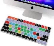 Lightroom Shortcut Keyboard Cover XSKN Durable LR Hotkeys Silico Magic Keyboard