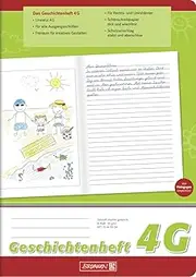 Brunnen 104499104 Story Notebook, A4, 16 Pages, Lined, Style 4G
