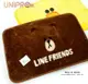 【UNIPRO】正版授權 LINE FRIENDS 熊大 莎莉 絨毛腳踏墊 浴室地墊 防滑墊 踏墊 門墊