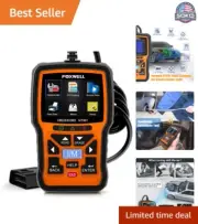 Professional Mechanic OBDII Diagnostic Code Reader - Check Engine Light Tool