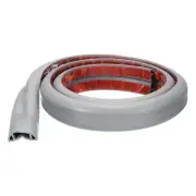 4ft Cord Cover Floor W0.71"xH0.39" Hide Extension Cable Wire Covers Grey