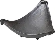 Sashimi Sashimi with Carbonized Soil | Sashimi Plate, 8.3 x 6.8 x 3.7 inches (21 x 17.3 x 9.5 cm), 12.8 oz (358 g)