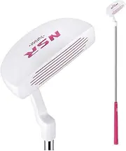 24'', 27'', 30'' Blade Putters - Junior Golf Putter for Right-Handed Kids - Perfect for Boys and Girls Aged 3-12 - Ideal for Golf Beginners (3-5Y - White)