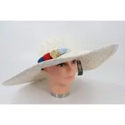 New Vince Camuto Oversized Floppy Hat with Poms #HT102