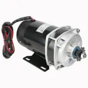 48V 600W Unite Brush Electric Motor Gear Reduction For Bicycle Buggy Go Kart ATV