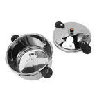 New (12L)Pressure Cooker 80kpa Pressure Canner Dual Handle Stainless Steel New