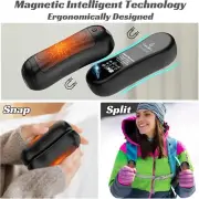 Hand Warmers Rechargeable 2 Pack, 6000mAh Portable Pocket Electric Hand Warmers