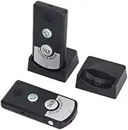 Wireless Intercom Doorbells, 1000m Two Way Voice Intercom Doorbell with Indicator Light, Waterproof Home Doorbell Intercom Kit for Indoor Outdoor