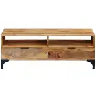 TV Stand Sideboard Cabinet Console Table Solid Mango/Reclaimed Wood vidaXL