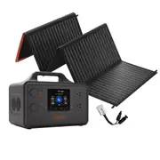 Voltx 1800W Power Station+ 100W solar Panel mat+ mc4 to anderson cable