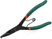 9 Inch Angle Tip Lock Ring Pliers for Transmission, Special Circlip Plier