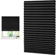Temporary Blind, Stick Window Shade, Adhesive Light Blocker, Breathable Adhesive Window Shades User Friendly Cuttable Blinds, No Drill Window for Bedrooms, Living Rooms
