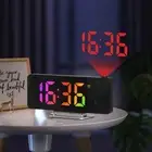 Convenient Electronic Clock with LED Projection and Temperature Display