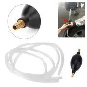 Fuel Primer Hand Siphon Pump Fliter Gas Petrol Diesel Liquid Transfer Hose Tube