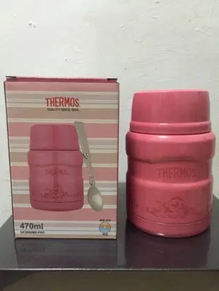 THERMOS 膳魔師不鏽鋼真空保溫悶燒罐SK3000MR/食物罐/ 保溫罐/ 470ml/ PRP紅莓歐蕾