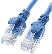 Astrotek CAT5e Premium RJ45 Ethernet Network LAN UTP Patch Cord, Blue, 1 Meter