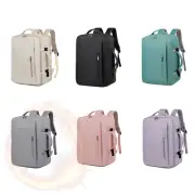 Expandable Backpack with USB Port Multi-Functional Outdoor Commuter Laptop Bag