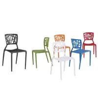 在飛比找蝦皮商城優惠-【PA008-33】捷思造型塑鋼椅(六色)