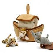 Unipak Plush Noah's Ark Finger Puppet Set