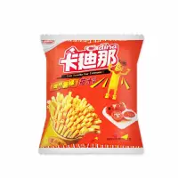 在飛比找momo購物網優惠-【小麥購物】卡迪那 德州薯條茄汁口味(餅乾 零食 薯條 脆薯