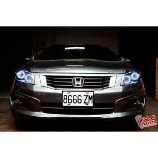 ACCORD K13 改裝 魚眼大燈 HID 模組 總成 LED光圈 天使眼 惡魔眼 電鍍飾圈 燻黑 40瓦