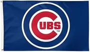 Chicago Cubs 3x5 Flag Set, Wincraft, Durable Outdoor/Indoor Banners with Brass Grommets